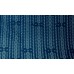 10cm österreichischer Dirndldruck Streifen dunkelblau/hellblau (Grundpreis 29,00/m)